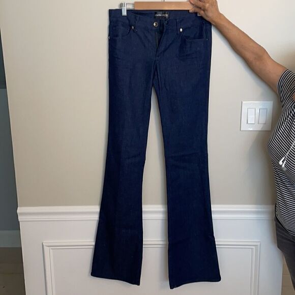 CHARLES PORTER DARK BLUE FLARE BOTTOMS BUN… - Picture 7 of 12